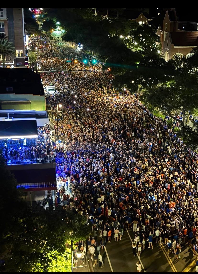 University Avenue. Gainesville, Florida. April 7, 2025