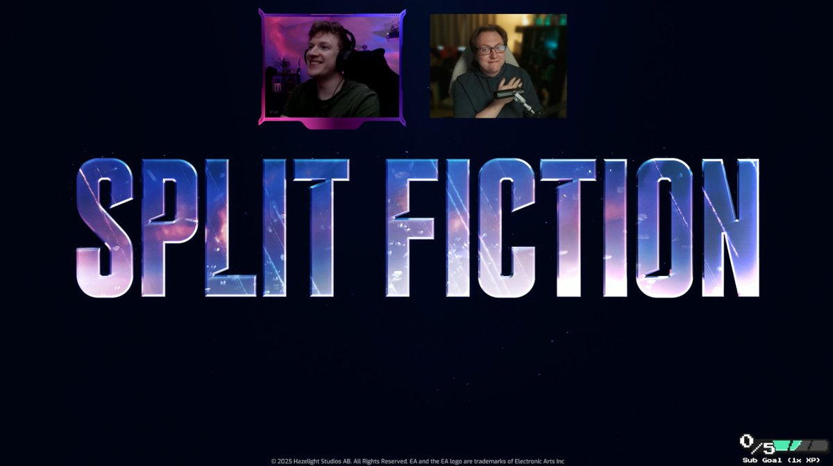 splittin' our FINAL FICTION, MAYBE? POTENTIALLY? who knows. Also Nix is fine, just ignore the cough. 

twitch.tv/RikPixel