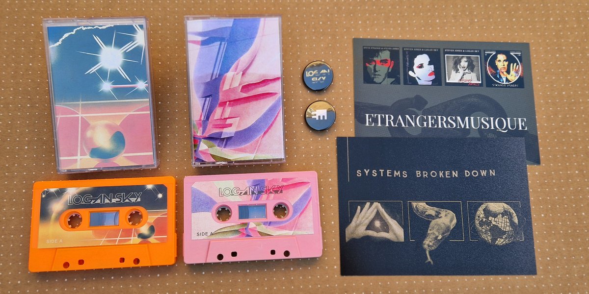 Any new subscribers are currently being sent both the LOGAN SKY "RARE Vol.1" and "RARE Vol.2" cassettes. 26 tracks in total + 2 badges and postcards!

VIP subscribers can download over 200 tracks FREE and receive 30% DISCOUNT on ALL CDs &amp; MERCH. DETAILS: etrangersmusique.bandcamp.com/vip-membership