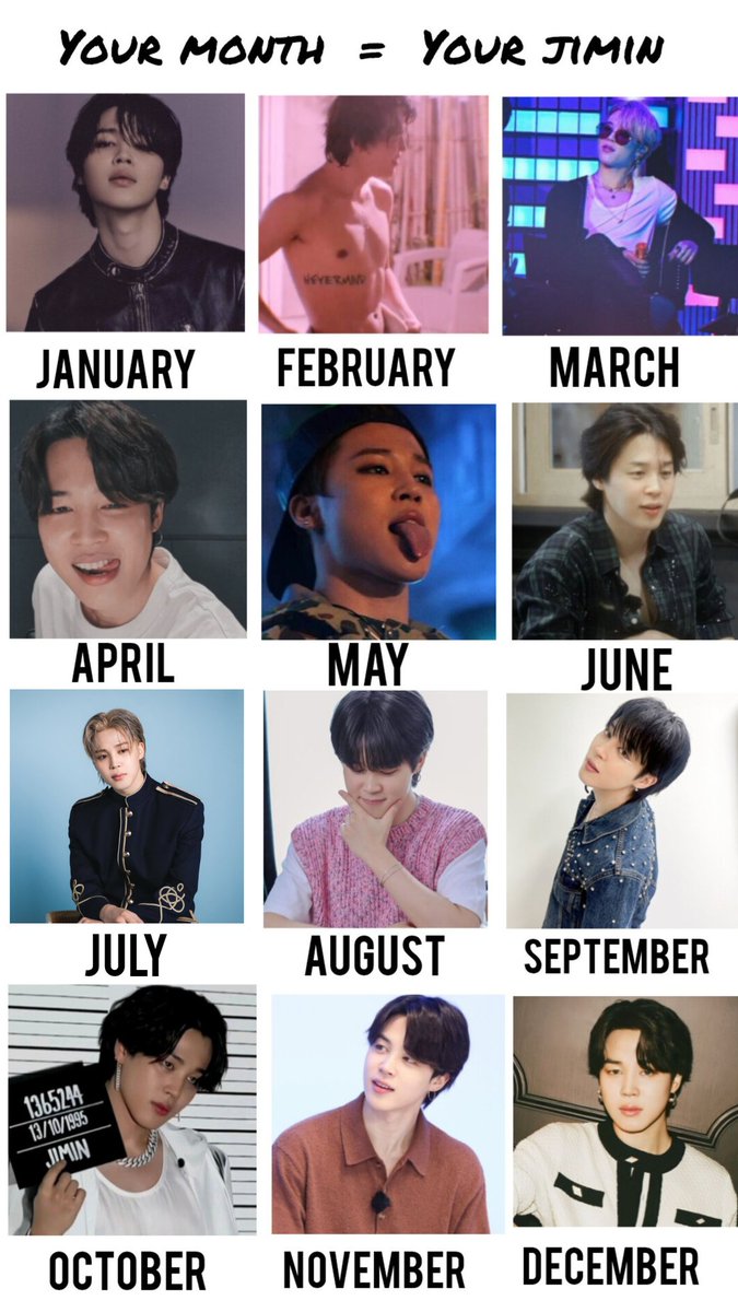 PJiminSupportBR's tweet photo. Qual é o seu Jimin do mês?? https://t.co/LHGB1CtRKw