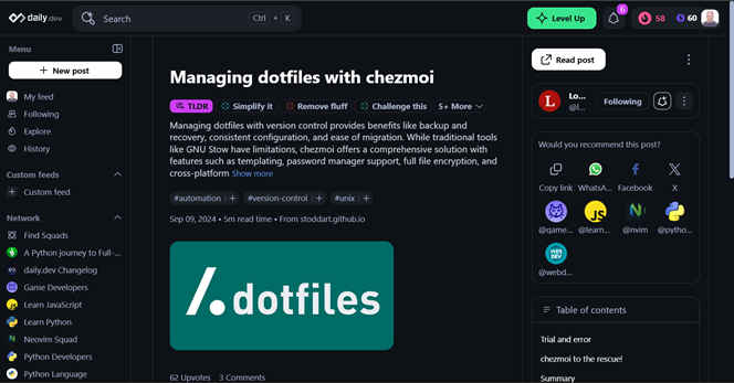 DayDayUp22's tweet photo. Tuesday Triumph 🔥 April 8, 2025
part 1 of 2
🎉 Day 100 Milestone Unlocked!
📆 #Beyond365DaysOfCode Day 100
🔁 #100DaysOfCode Day 100
🚀 #freeCodeCamp | #Vim | #Code_Academy | #dot_files
📚 Daily Reading
✅ freeCodeCamp News – 1 article
✅ https://t.co/dG1z4CHuu3 – 1 article https://t.co/p3twmFLua8