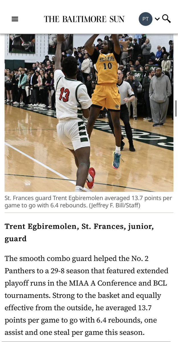 First Team All Bcl,All Miaa,First Team All Metro Baltimore Sun #agtg