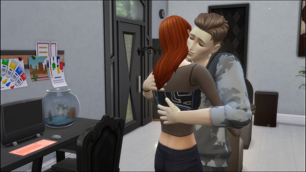 bartley_sims4's tweet photo. 今日からバートリー家の長男のモーリスに切り替え、まだティーンだった彼には #誕生日 を迎えてもらいました♪︎
実はここに彼女のモーガンも呼んで２人でお祝い♡
２人には別れてほしくないから若者になってすぐ #プロポーズ しました♡
そしてすぐに #同棲 開始～
#Sims4 #シムズ4 https://t.co/ZO0KOT3h8v