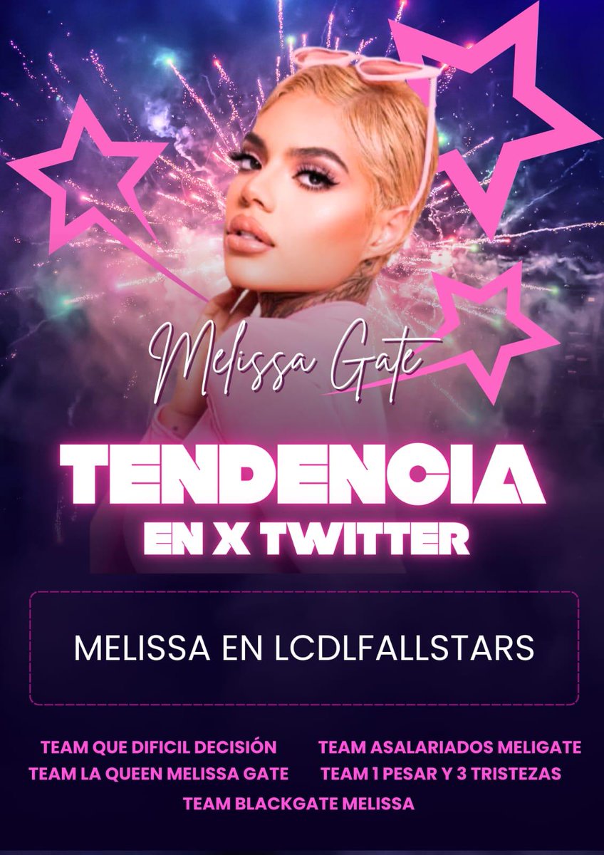 rockmeyency's tweet photo. MELISSA EN LCDLFALLSTARS
#LaCasaDelLosFamosoCol #LaCasaDelLosFamosoCol2 #LCDLFALLSTARS https://t.co/W6KLsUL6HS