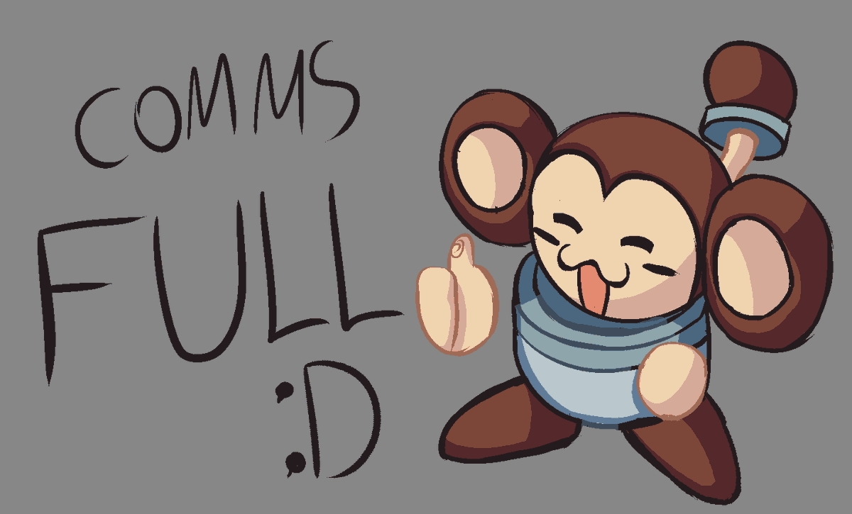 xinus22's tweet image. oke i got commission slots all filled. i'll start contacting people once i sort out my work order. once again i thank everyone for your continued support.