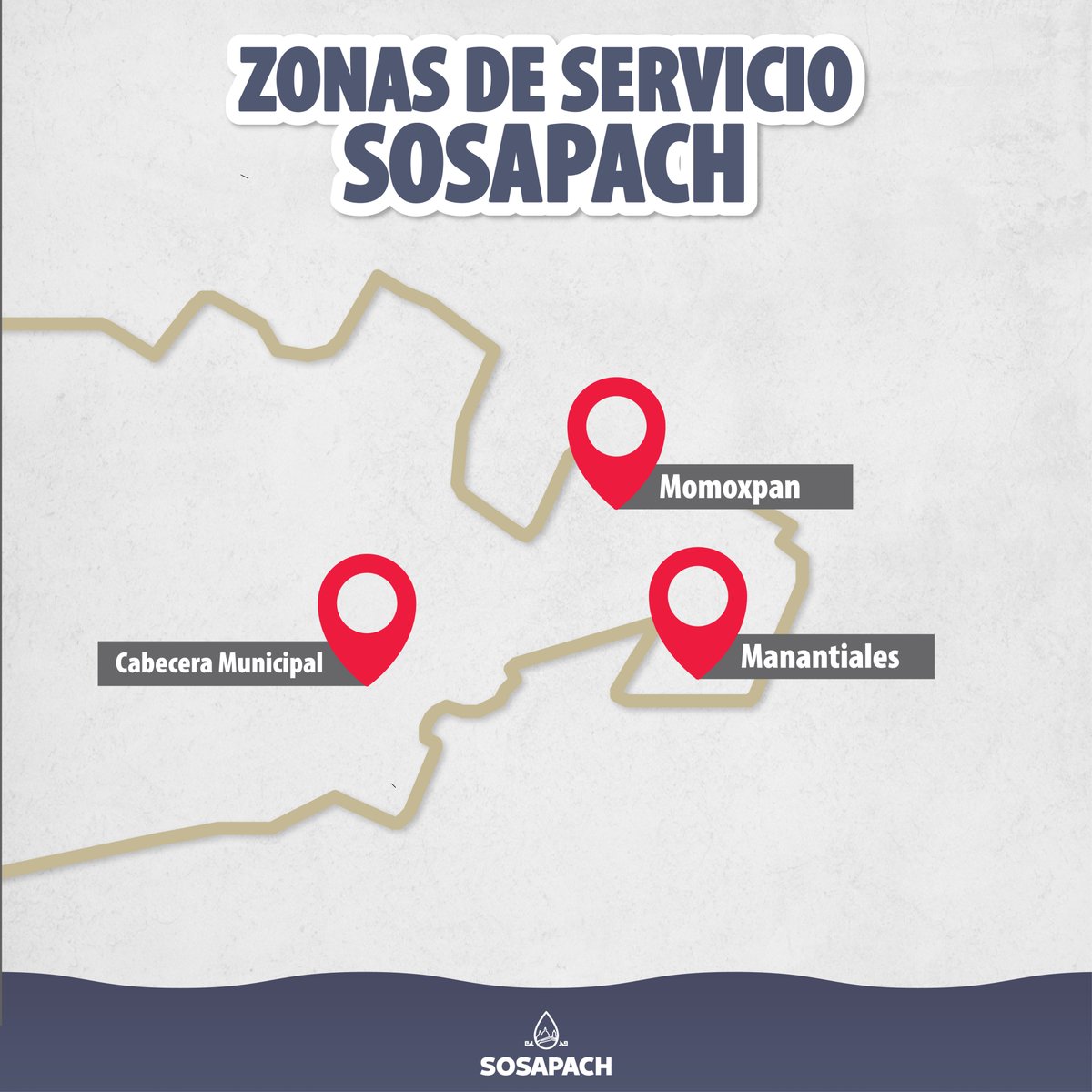 📍¿Conoces las zonas donde damos servicio?

Atendemos de manera directa tres zonas del municipio de San Pedro Cholula, brindando servicios de agua potable y alcantarillado

✔ Cabecera Municipal✔ Santiago Momoxpan✔ Rafael Ávila Camacho

#CholulaFluye #TransformaciónHídrica