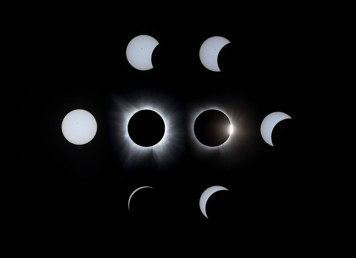 MattPaulson28's tweet image. Hard to believe this was only one year ago.  So happy the clouds cleared and my whole family was able to enjoy this moment. Total Solar Eclipse from Dallas, Texas, April 8, 2024. #eclipse2024