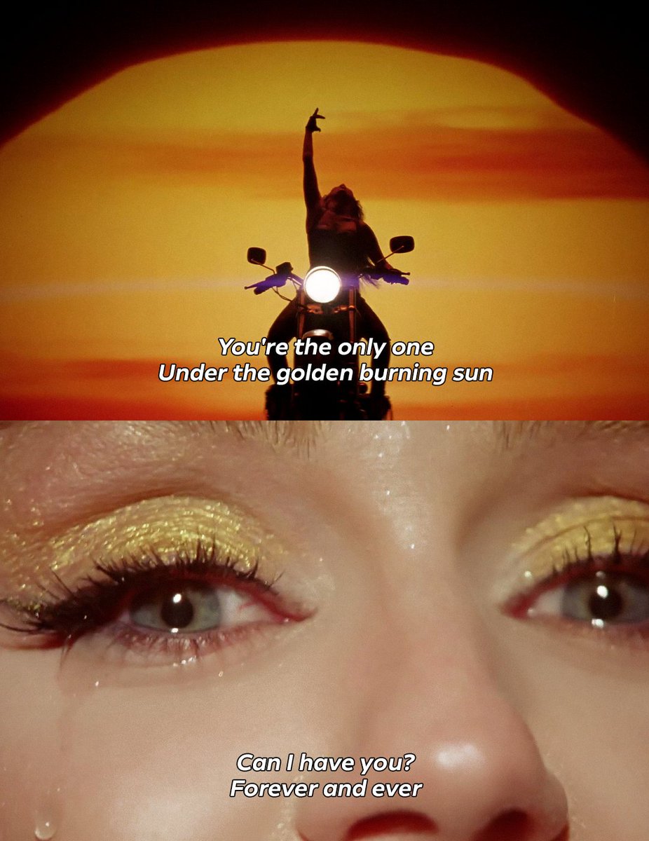 Miley Cyrus, “Golden Burning Sun” (2025).