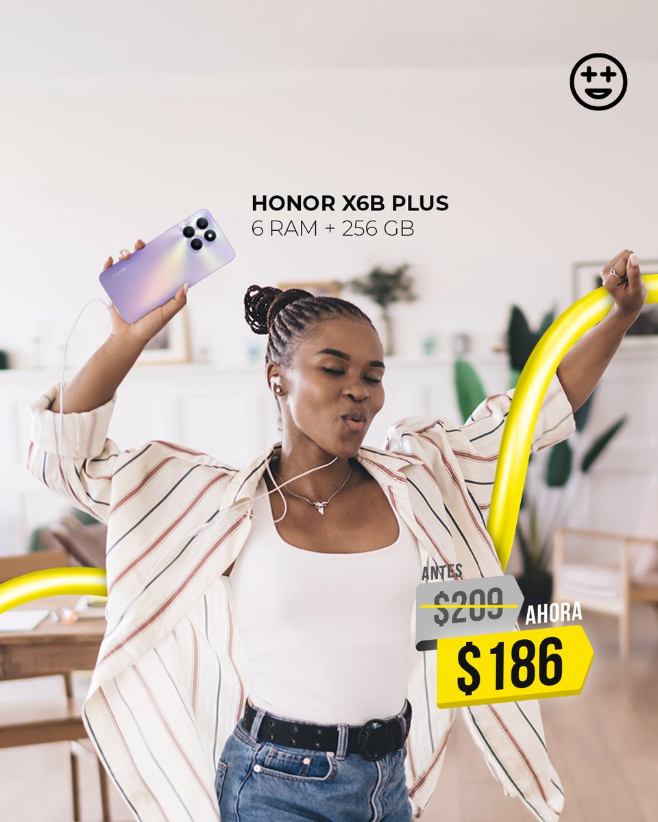 PositronicsEc's tweet photo. El HONOR X6A PLUS ahora es tuyo por solo $186 😱. Más espacio, más velocidad y el mejor precio.

📲 Escríbenos y aprovecha esta oferta antes de que vuele. 

#MuyPosi #Positronics https://t.co/Bv0dTRUkh8