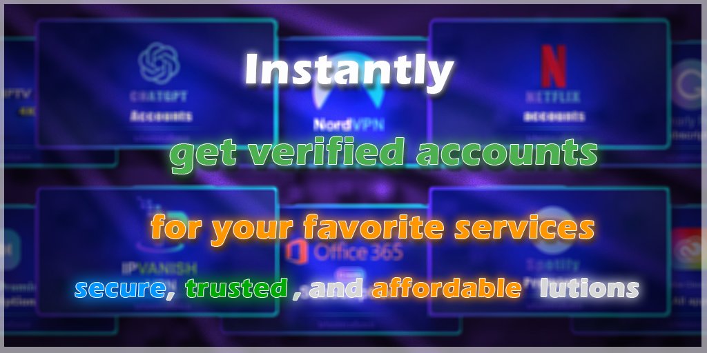 🎉 #GIVEAWAY 🎉

Need verified accounts for your favorite services? 🙌 

🎁 Chat GPT Plus 1 month
🎁 Netflix account with subscription 1 month
🎁 Spotify 3 month

🎉 How to enter

1️⃣ Follow <a href="/Free2Usa/">Olivia</a>
2️⃣ Join DC discord.gg/yfzWENFgq5
3️⃣ RT &amp; ❤️ &amp; Tag

⏳ 48 H