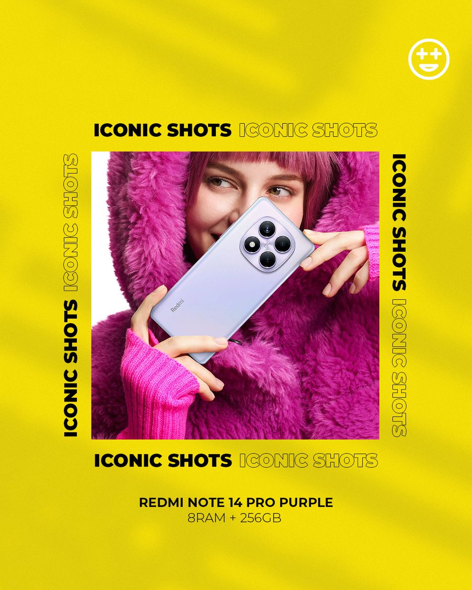 PositronicsEc's tweet photo. Captura miradas. Rompe esquemas.
El nuevo Redmi Note 14 Pro Purple llegó para destacar en todo sentido.
8GB RAM + 256GB de pura potencia en un diseño simplemente icónico.

¿Listo para tus #IconicShots?

#RedmiNote14Pro #Duocell #TecnologíaConEstilo #PotenciaYDiseño #RedmiEcuador https://t.co/3gOzTL7B8v