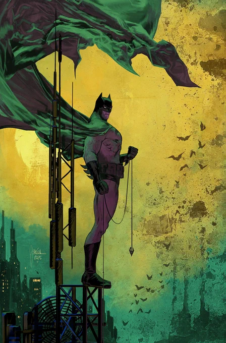 #Portfolioday again! Hi, my name is Mikel, I live in Spain, and I draw Batman for a living, which makes me happy.  