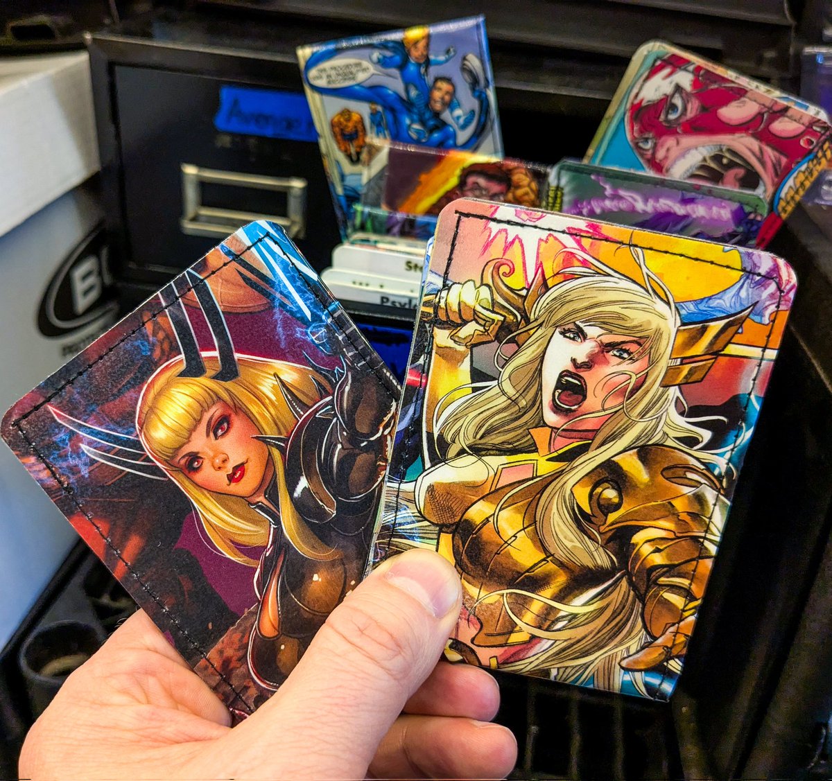 DuctTuff's tweet photo. It's Magic!
https://t.co/dDNQErdgQL
#DuctTuff #Etsy #ComicBookWallets #Comics #ComicBooks #Marvel #MarvelComics #XMen #magik https://t.co/qyjhdx9HkQ