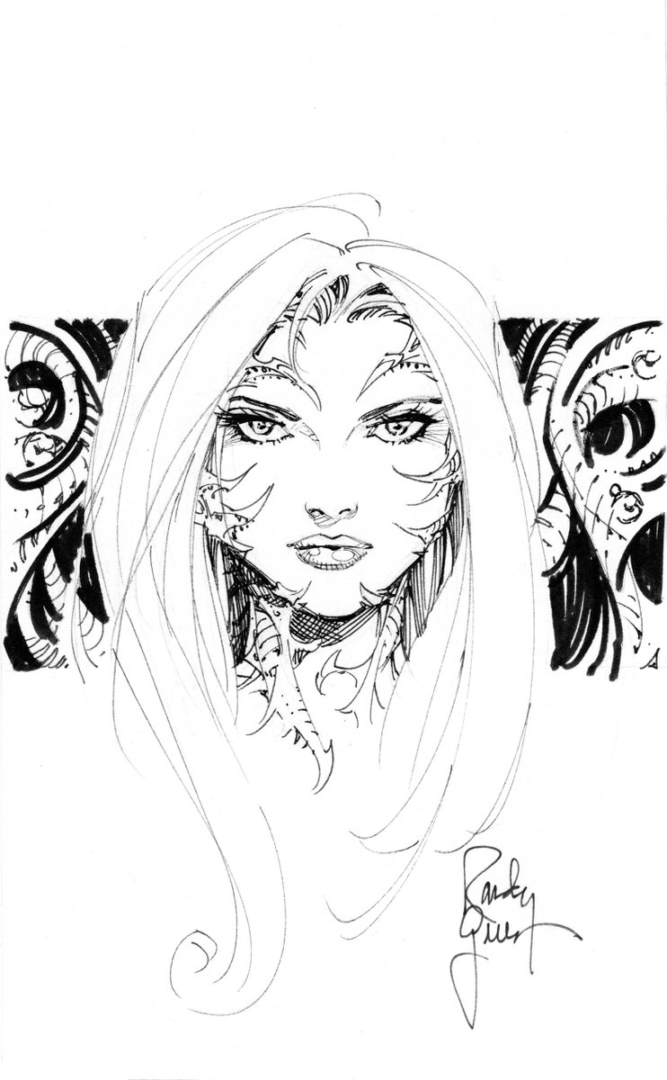 Witchblade pencil and ink.
Check availability at randygreen.art
5.25 x 8.5" on bristol board. #witchblade #sarapezzini #topcowcomics #comicart