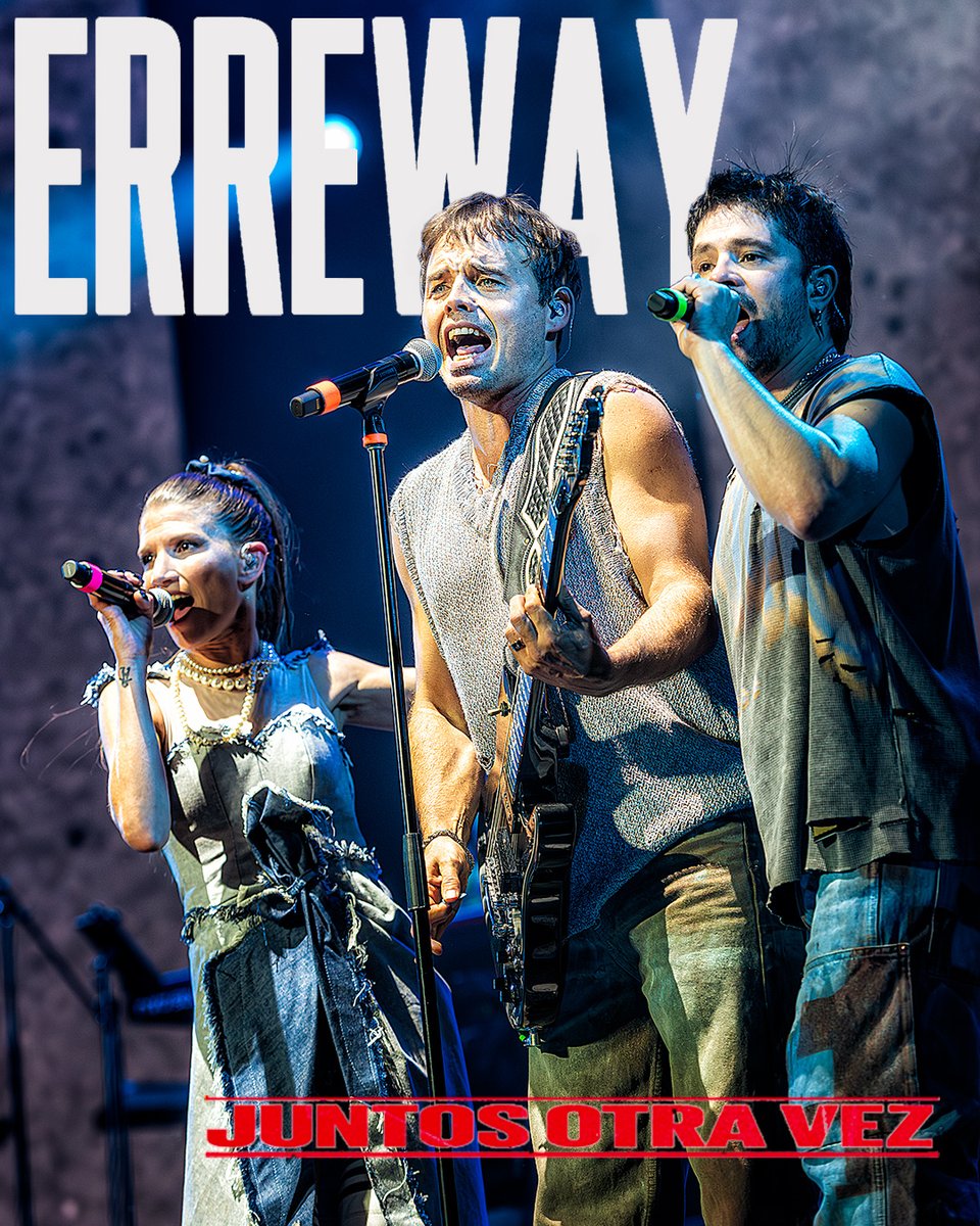 antelarena's tweet photo. Este fin de semana, el Antel Arena vibró con la energía de miles de fans que llenaron cada rincón para reencontrarse con @errewaytour2025 en su gira “Juntos Otra Vez”! https://t.co/O66cbXyxEn