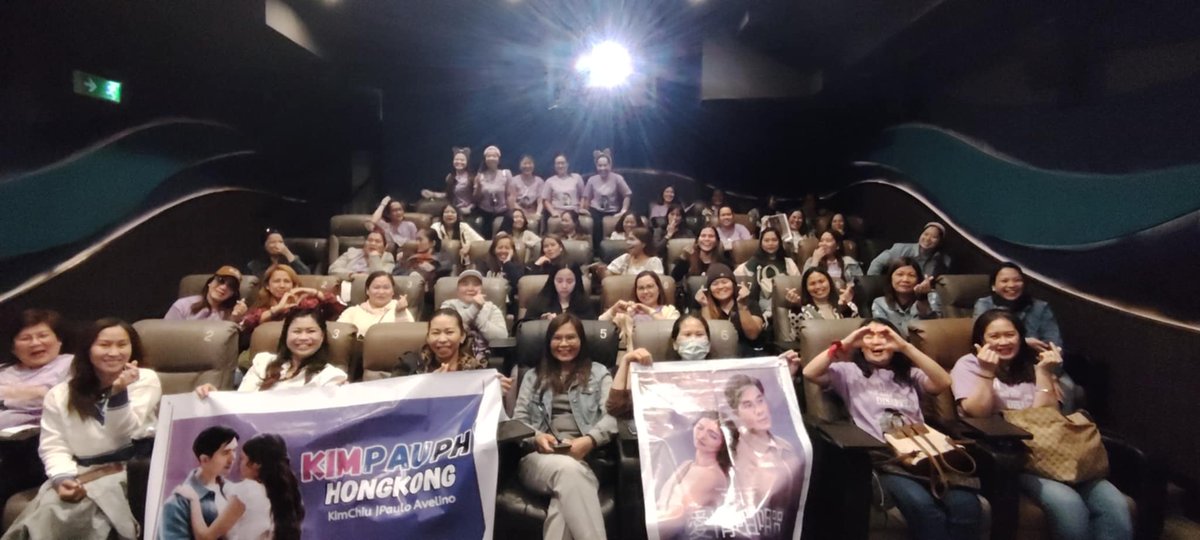 Kimpau ph hk 2nd BS last friday April 4, 2025 Statutory Holiday in HK we watch again for the 2nd time😄 it is a relaxing movie and anyone can relate the story  about the important of  LOVE &amp; FAMILY STILL SHOWING WORLDWIDE 
LET'S GO ! ! ! 
<a href="/mepauloavelino/">PAULO</a> 
<a href="/prinsesachinita/">kim chiu</a>