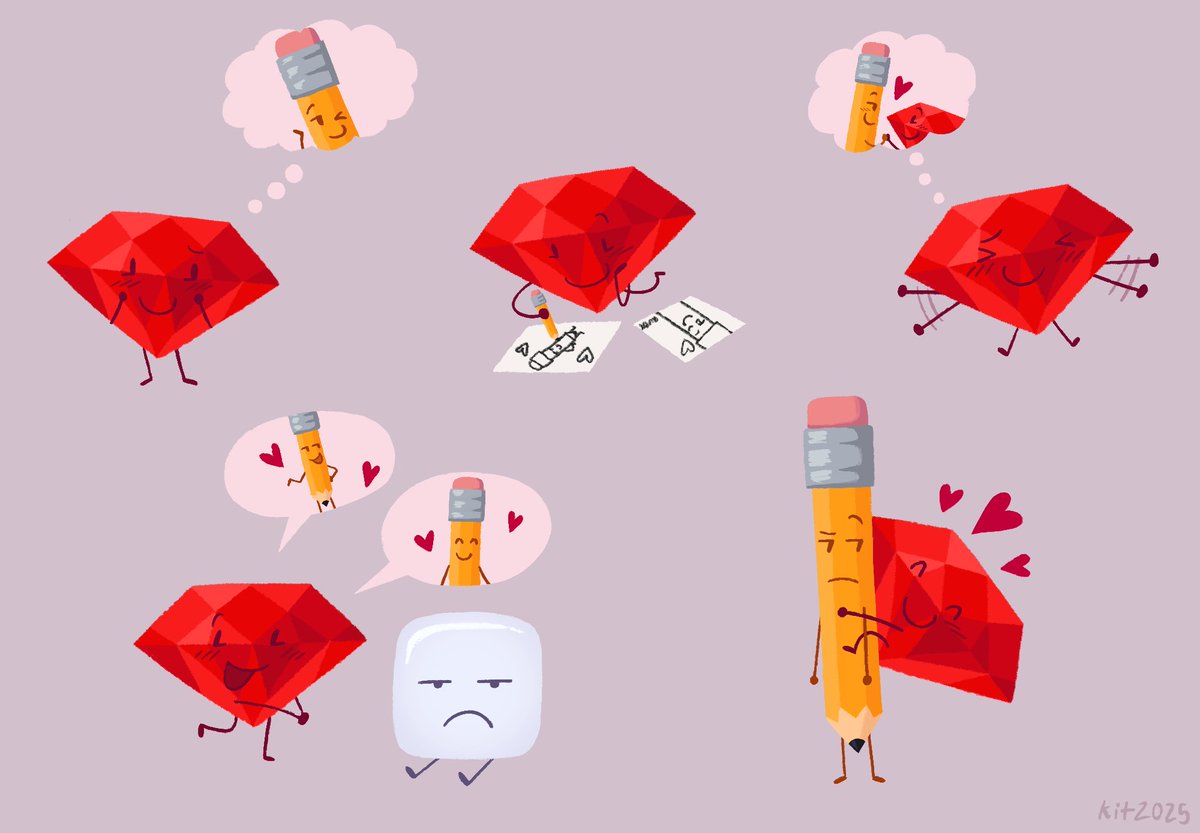 Kittieeepaw's tweet photo. somebodyβs got a crushhhhh
#bfdi #bfdia #rubycil https://t.co/HvFjNcR01H
