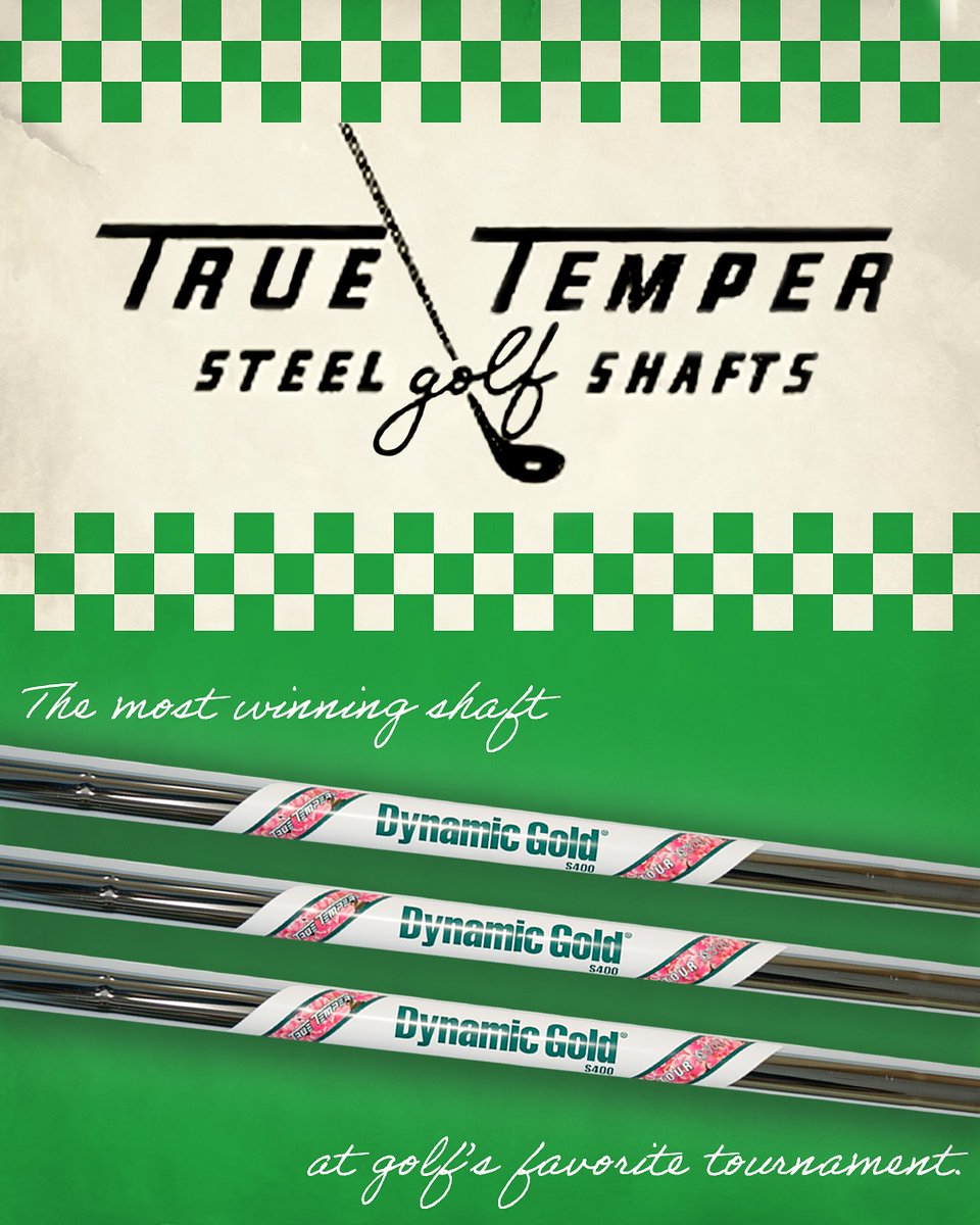 truetempergolf's tweet photo. 🌺GIVEAWAY🌺

Did you know the majority of green jackets were won with True Temper Steel? 

To enter: 
Like this post 
Tag 2 friends 
Follow @truetempergolf 
Repost for extra entry

Contest ends Monday, April 14. Winner will receive 3 DG Azalea S400 wedge shafts. https://t.co/5zq8Mriqz7