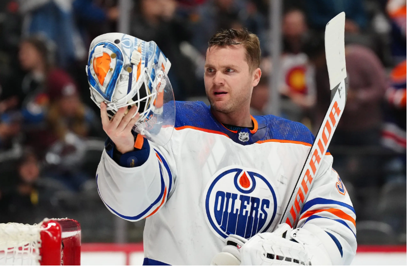 Goaltender Calvin Pickard is the Edmonton Oilers' nominee for the 2025 Bill Masterton Memorial Trophy, as voted by the Edmonton Chapter of the <a href="/ThePHWA/">PHWA</a>
