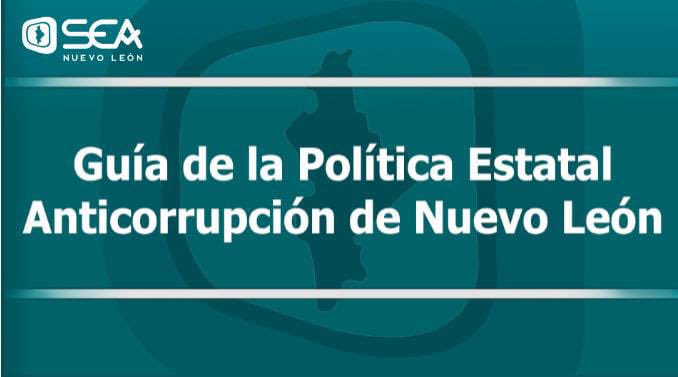 seseanlmx's tweet photo. 📢 ¿Sabías que el Estado de Nuevo León ya cuenta con una Política Estatal Anticorrupción (PEANL)?
Para que la conozcas fácil y rápido, la SESEANL creó la Guía de la PEANL
🔍 Conócela dando clic en el siguiente link: https://t.co/BT25VphXdG
#SEANL #SESEANL #PEANL https://t.co/L0kICuUp37