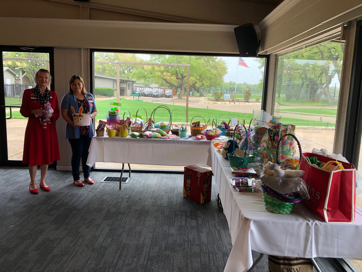 NWAustinRW's tweet photo. NWARW ladies collected Easter donations for Hope Alliance kids as part of our ongoing Domestic Violence Awareness project https://t.co/Gke9PFfNuf