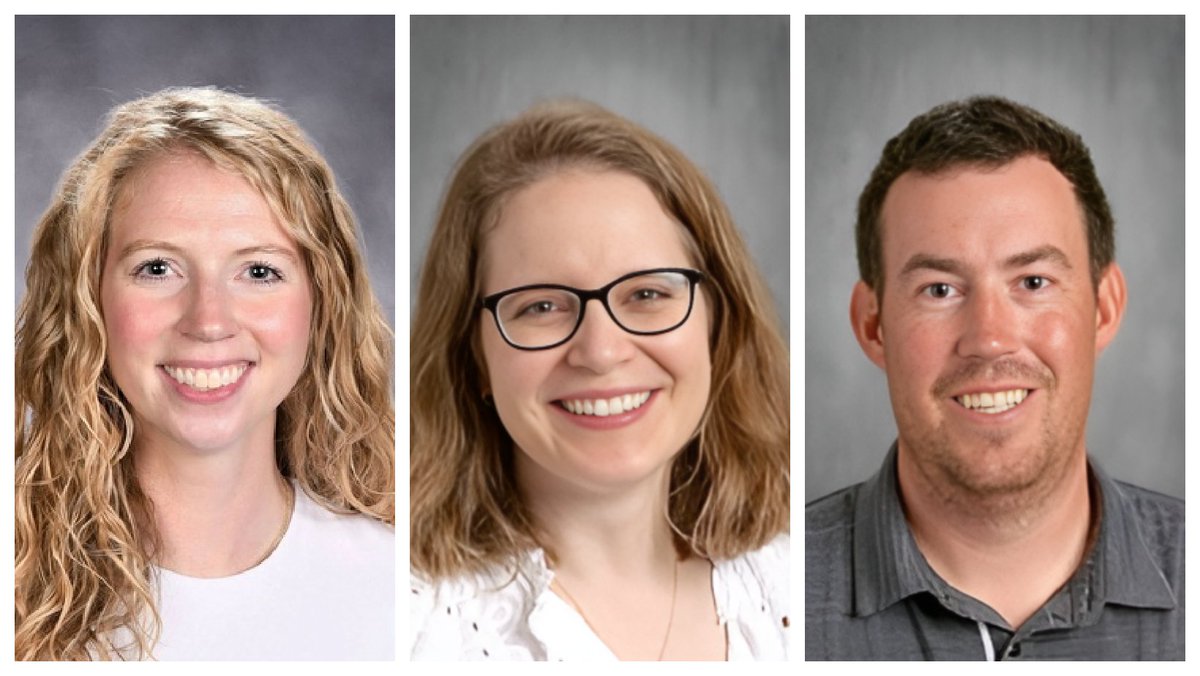 ElmbrookSchools's tweet photo. This year, 3 outstanding Elmbrook educators have been named recipients of the prestigious 2025 #HerbKohl Teacher Fellowship award! Hannah Guth of @BEHS_SDE, along with Dr. Ashley Van Galen and Alek Shumaker of @PPMS_SDE! https://t.co/F5fevyEJNX https://t.co/NyTpIKKqUA