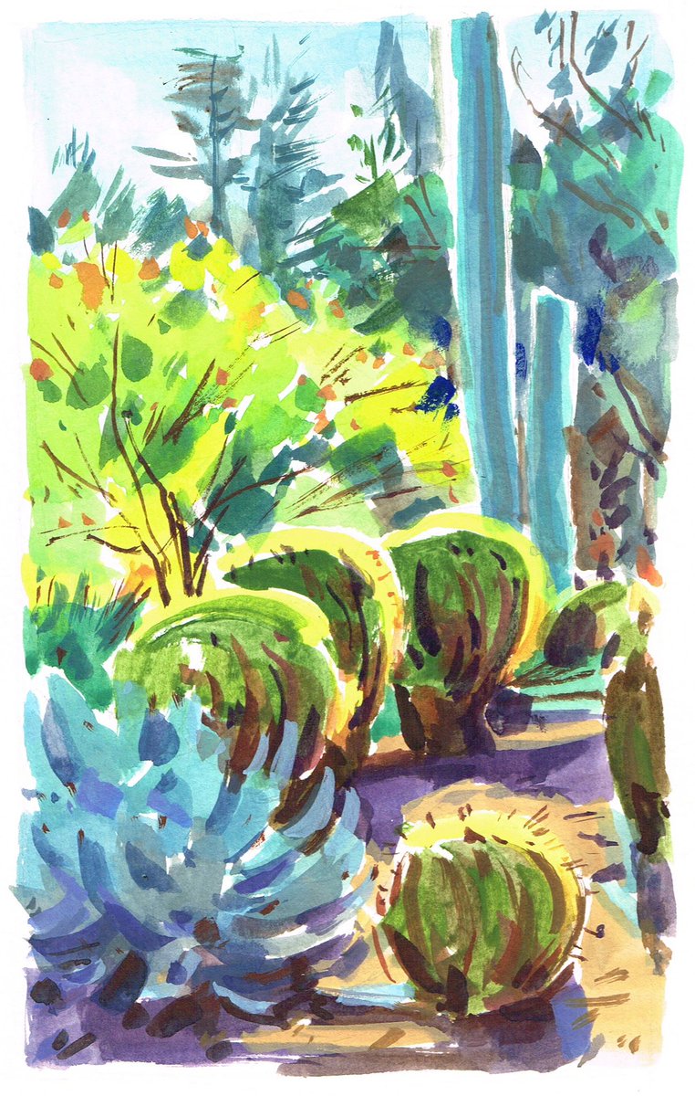 garygeraths's tweet image. It’s getting bit toasty but the colors are great out at Huntington Gardens. Love to have you following along and see what painting shenanigans I have gotten into.