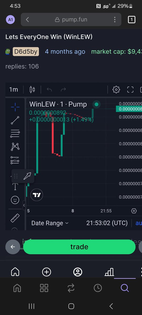 DavidRindfleis1's tweet image. New ATH @LetEveryOneWin  #WinLEW @LewSales @WinLewToken #TheLewCrew 
CA:
DnrcdQVH7fdbmm4EyD7LjT9mNNozF5HuWMeKcpvjpump