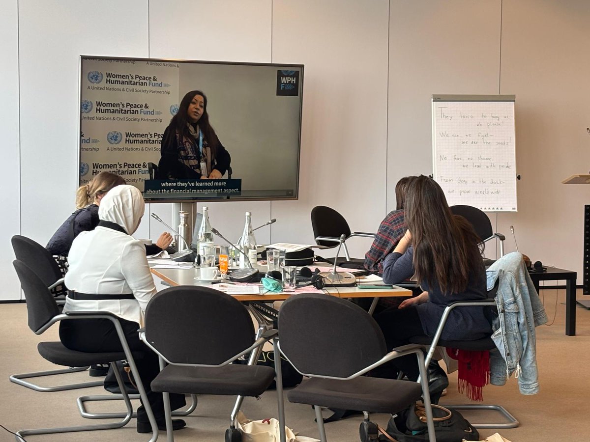 Women's Peace & Humanitarian Fund tweet media