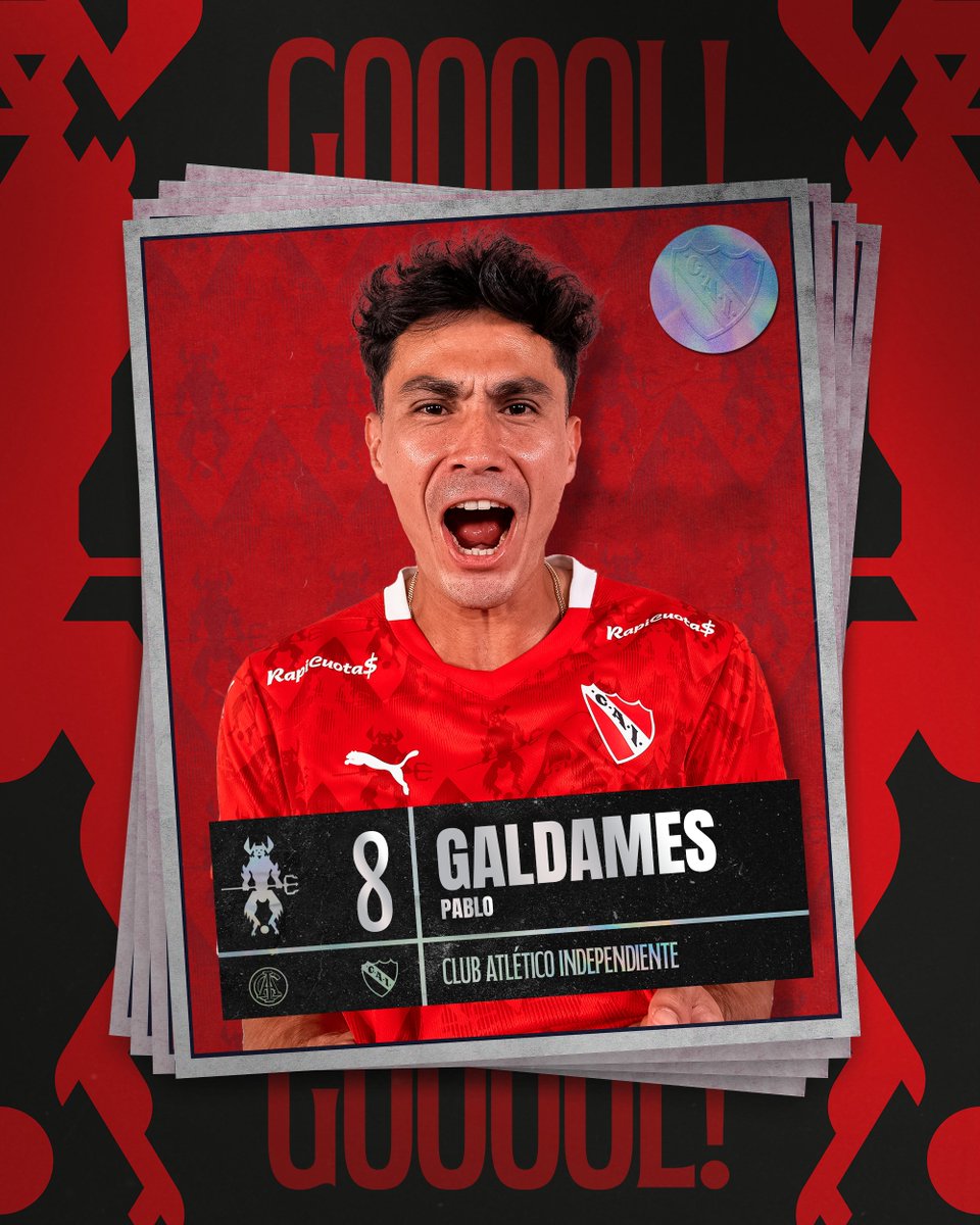 Independiente's tweet photo. OTRA VEEEEEEEEEEEEEEEEEEEEEEEEZ EL CHILENOOOOOOOOOOOOOOOOOOOO https://t.co/7CaSZtXq1b