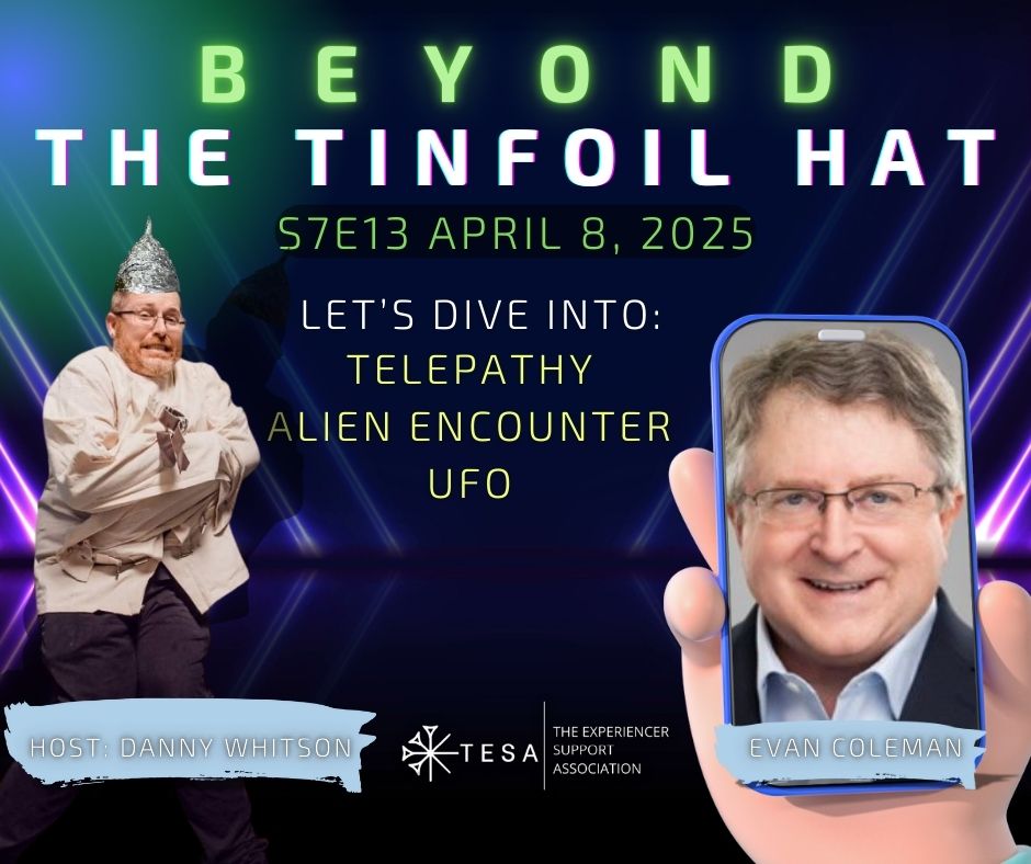 ExperiencerAid's tweet photo. 🚨🌠 #BeyondTheTinfoilHat Goes LIVE in 1 Hour! 🌠🚨

🎥 Watch LIVE on YouTube at 7 PM EST / 5 PM PST.

✨ Subscribe Now: https://t.co/2U1KqxmRCu

#Paranormal #UFO #Consciousness #BeyondTheTinfoilHat  #PodcastLive #Unexplained #DannyWhitson #StayCurious #ParanormalJunkies https://t.co/yzU57Kn1AY