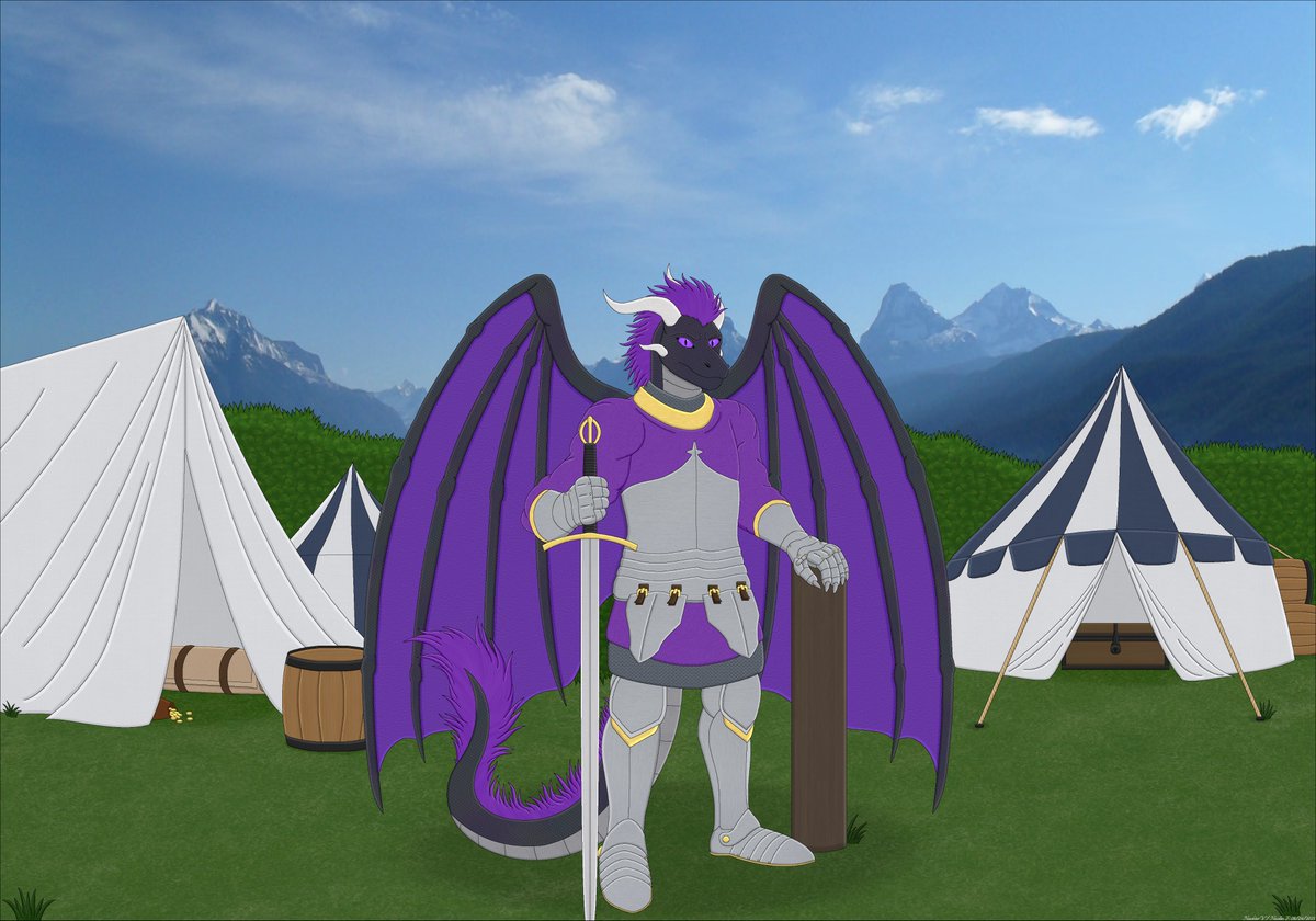 NeskArts's tweet photo. My 7# Commission artwork for @ThatDragonGuy2! Thanks for the preference my friend. https://t.co/186ceW0Wea