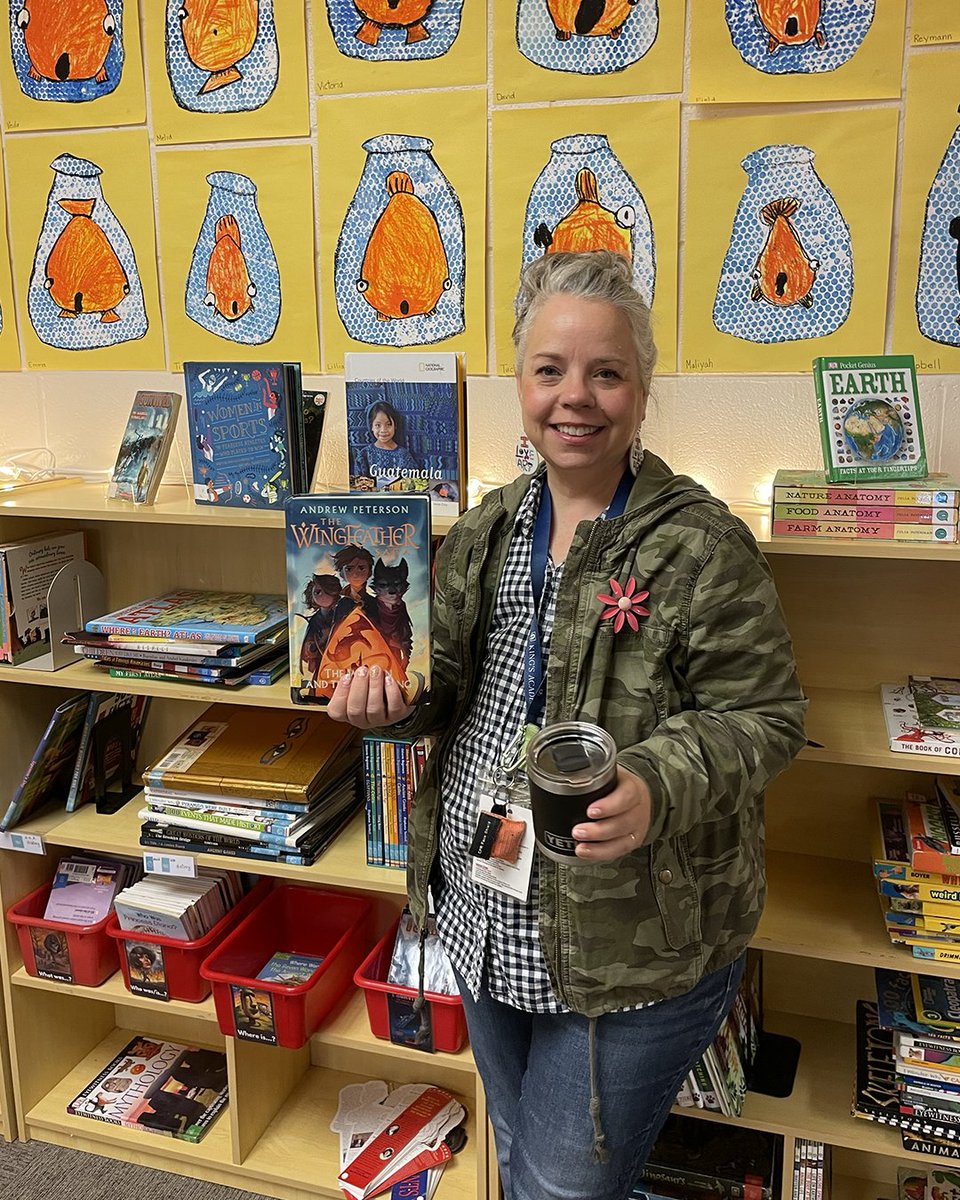 wingfeathersaga's tweet photo. "Behind every epic victory and crushing defeat is a librarian who told you which aisle it's in."

Celebrating #NationalLibraryWorkers day by gifting a couple of our local libraries with The Art of The Wingfeather Saga, Season 1! #TheWingfeatherSaga #Wingfeather https://t.co/93RxxCTYj9