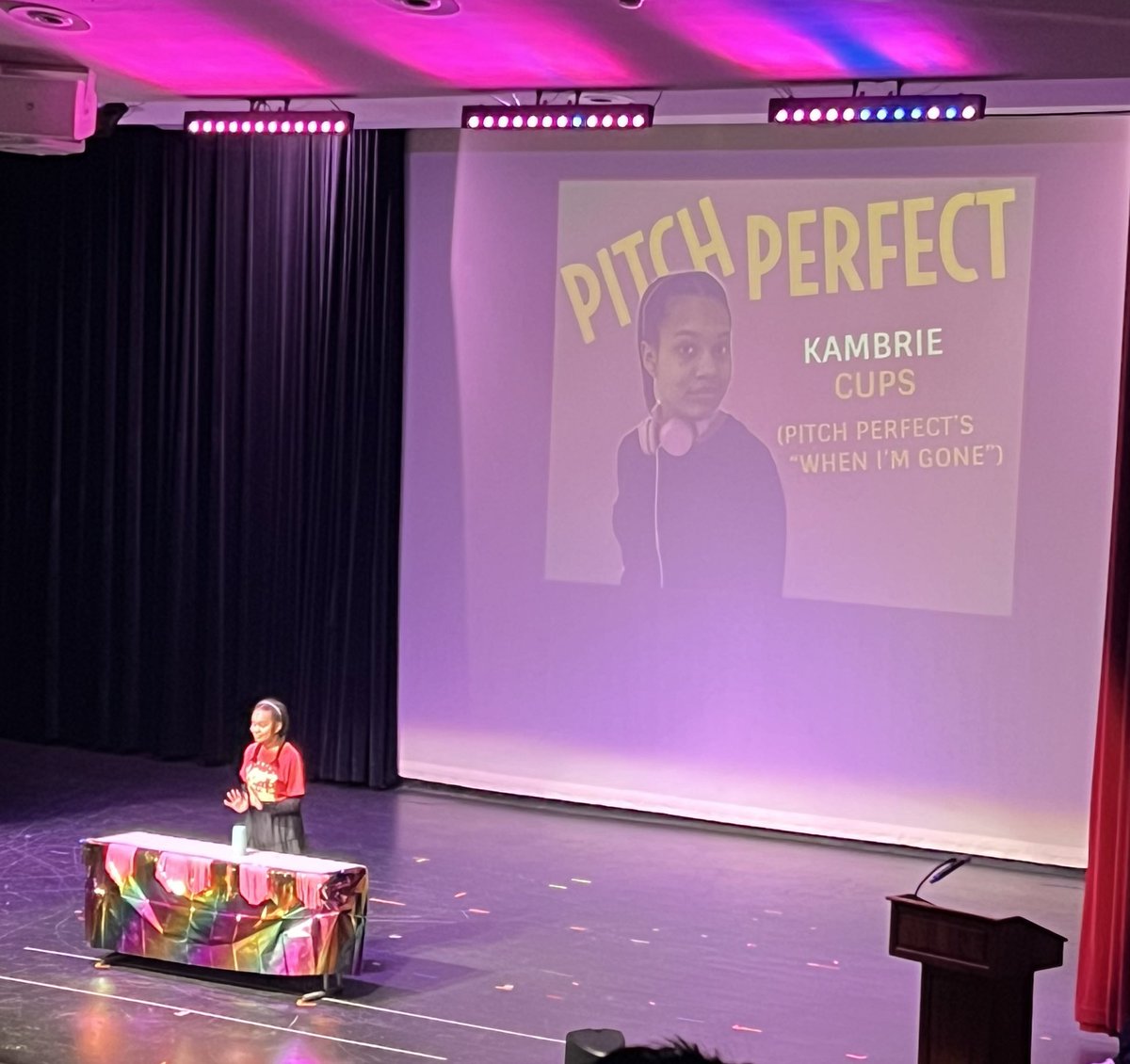 Best talent show I have ever been to! Thanks for the invite.