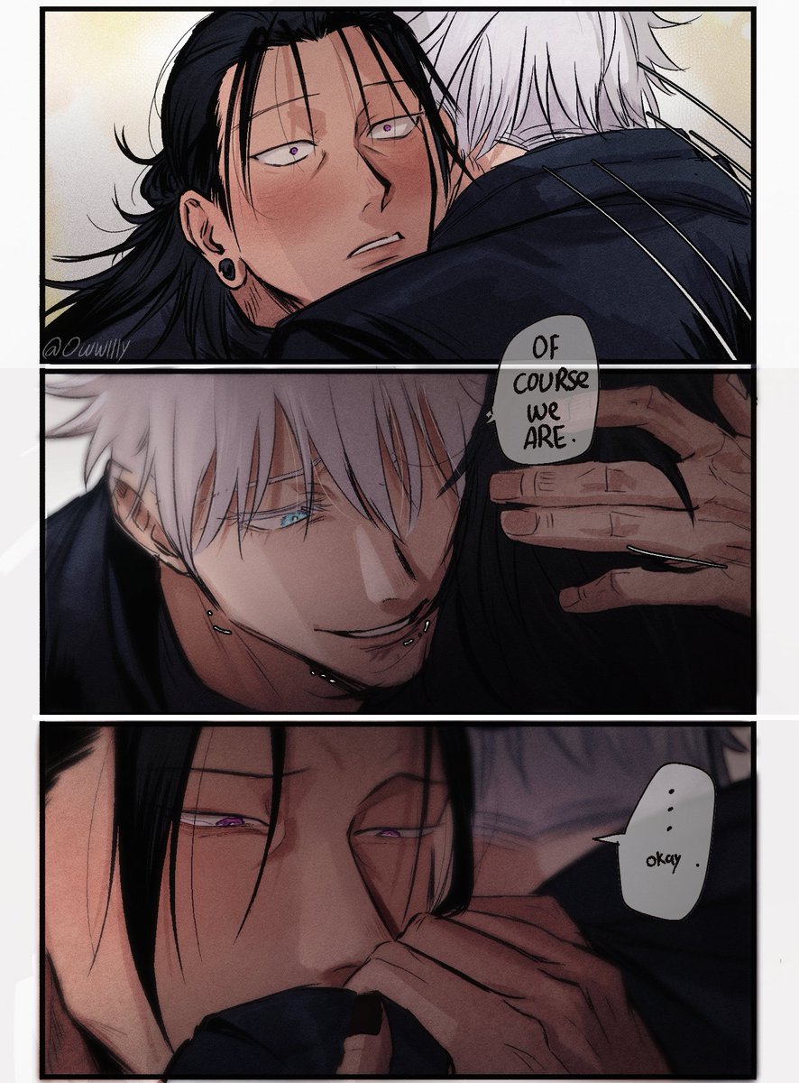 still friends? #satosugu #JujutsuKaisen