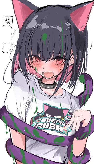 ちょっと‥!これ何とかしてして‥‥!?#ブルアカ 