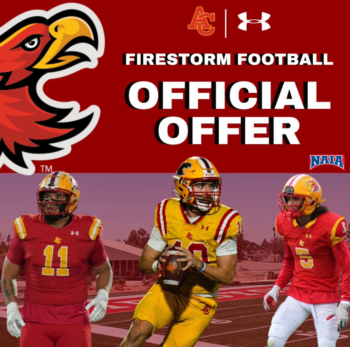 ThomasCloud12's tweet photo. Blessed to receive an offer from @firestormfb https://t.co/OSdjnZELx8