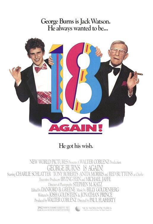 FilmNewsNos's tweet photo. 🎬MOVIE HISTORY: 37 years ago today, April 8, 1988, the movie ‘18 Again!’ opened in theaters!

#CharlieSchlatter #GeorgeBurns #TonyRoberts #MiriamFlynn #RedButtons #AnitaMorris #PaulyShore #JenniferRunyon #PaulFlaherty https://t.co/xHdSFPQTqK
