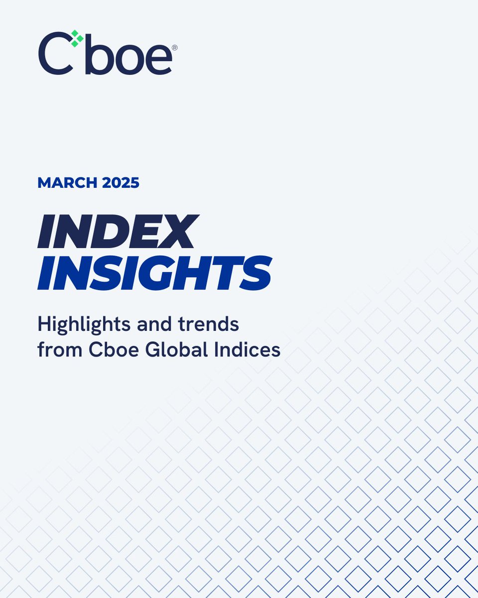 Cboe's tweet photo. Included in the March Index Insights recap:

🔹State of volatility
🔹Premium-selling strategies
🔹Correlation &amp; dispersion 
🔹Bitcoin performance
🔹Read the piece: https://t.co/TXb5Zc2F50
 
#VIX; #VIX1D; #VIX3M; #BXM; #PUT; #COR1M; #DSPX; #CBTX https://t.co/4SpuFqjMEB