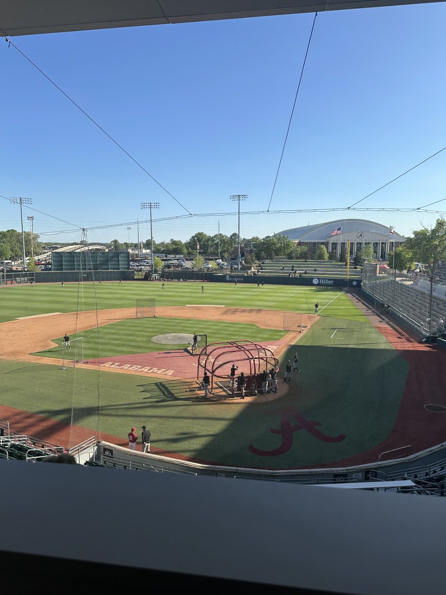 Davis Cornell (@daviscornell2) on Twitter photo Back at The Joe for this mid-week top 25 showdown between No. 23 Southern Miss and No. 12 Alabama. Aeden Finateri will be the starting pitcher for the Crimson Tide, and Peyton Steele is in the starting lineup for the first time in his collegiate career.
<a href="/CWsports/">The Crimson White Sports</a> Back at The Joe for this mid-week top 25 showdown between No. 23 Southern Miss and No. 12 Alabama. Aeden Finateri will be the starting pitcher for the Crimson Tide, and Peyton Steele is in the starting lineup for the first time in his collegiate career.
<a href="/CWsports/">The Crimson White Sports</a>