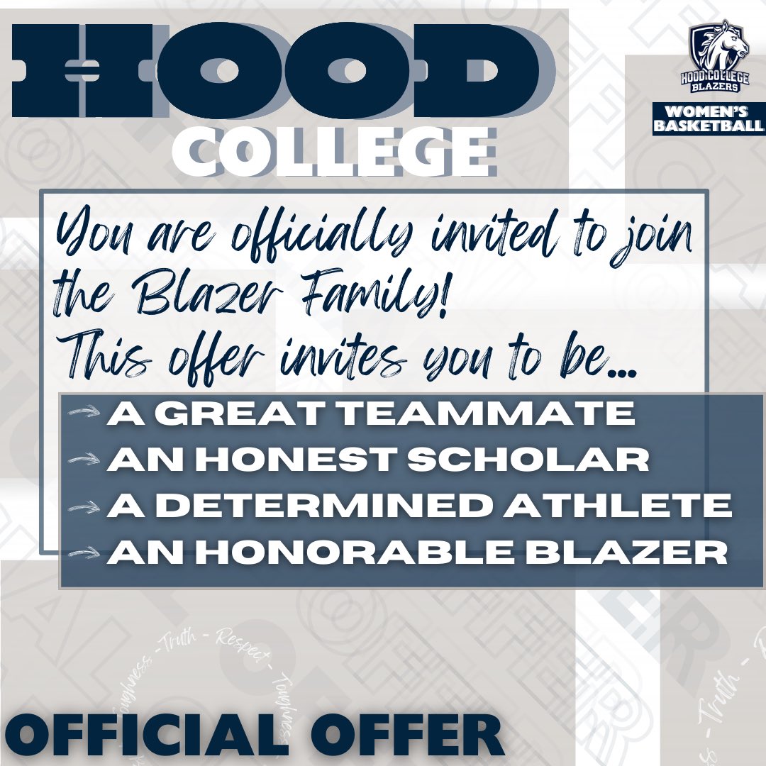 So thankful to have received an offer from <a href="/CoachDPolite/">DèRontè Polite</a> <a href="/Hood_wbb/">Hood Women's BBALL</a> !!