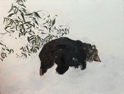 Japanese Art and Bear in the Snow moderntokyotimes.com/japanese-art-a… MODERN TOKYO TIMES
<a href="/RoninJayMTT/">Jay Ronin</a> <a href="/MTTsawako/">Sawako</a> 
#Art #Japan  #Culture #bear #日本アート #アート