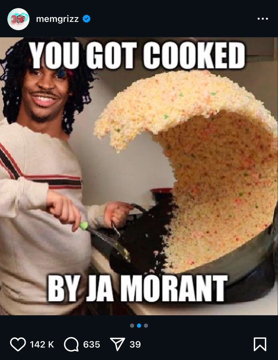 ro73345's tweet photo. I miss the old memphis ig when we used to trashtalk....
#Memphis #Grizzlies #MemphisGrizzlies #Grizznation #Nba #IG #Trashtalk #WWE #JaMorant https://t.co/Kye0qgGeKP