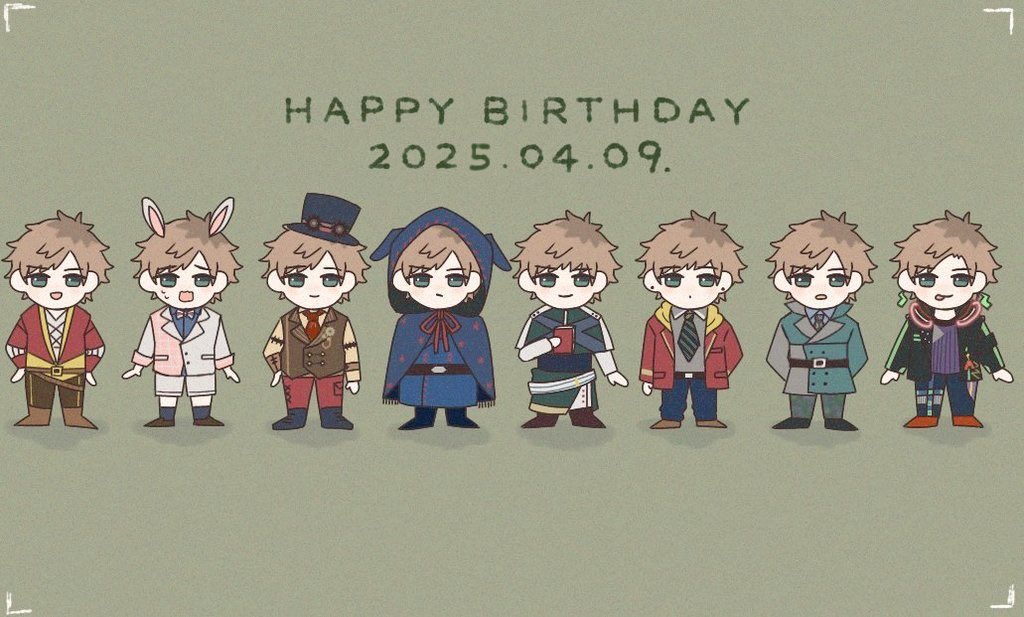 bright_251's tweet photo. 誕生日おめでとう🥳これからも劇作家と役者の2足のわらじで頑張る綴を応援しています！
 #皆木綴誕生祭2025
 #皆木綴生誕祭2025 https://t.co/eSYnD5yPhP