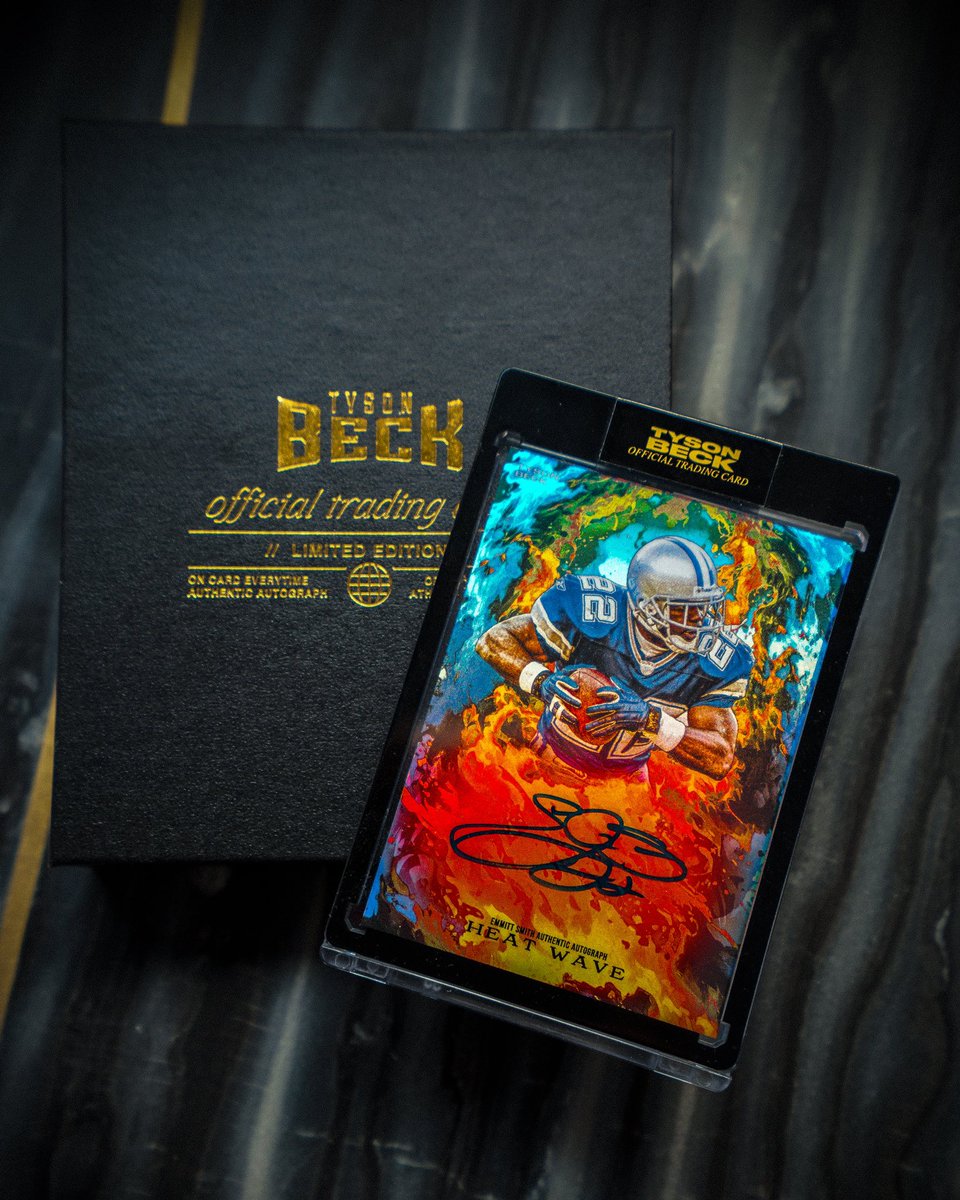 Heat Wave Public Access is Now LIVE

🔗 shop.tysonbeck.com

Limited Edition Official on card autographs

🪱 Dennis Rodman
⭐️ Allen Iverson
🔥 Alonzo Mourning
🪣 Chauncey Billups 
🐐 Barry Sanders
🏆 Emmitt Smith
🙌 Calvin Johnson
💪 Lawrence Taylor
