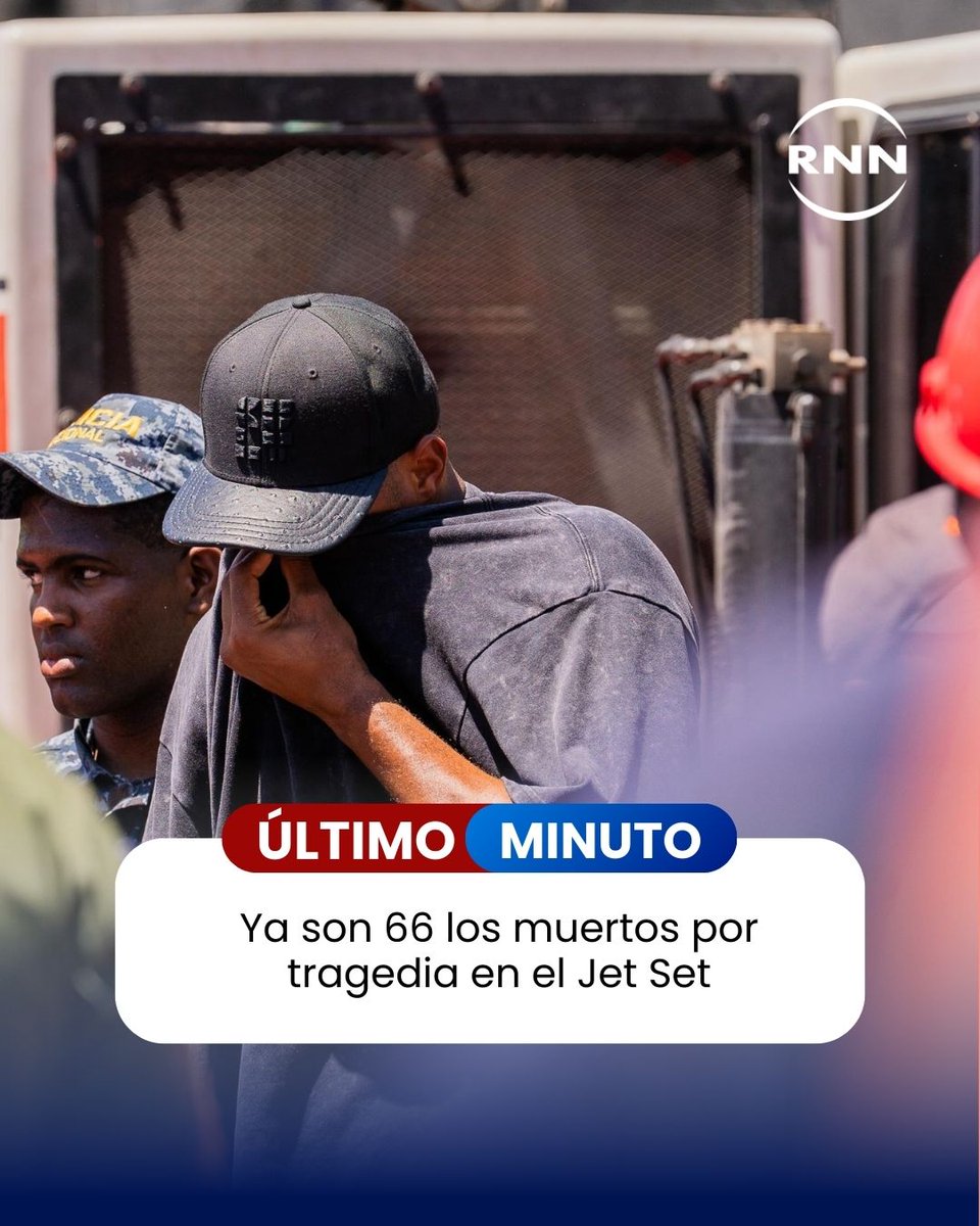 NoticiasRNN's tweet photo. El número de muertos por el colapso del techo en la discoteca Jet Set ya va por 66.

Lea más: https://t.co/xBmOie8rEr

#jetset #discotecajetset #lutonacional #rubbyperez https://t.co/AuVukUKnwu