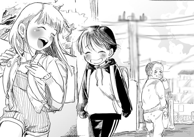 おはようございます!
1日が始まるこどもとこれから寝るおじさん。 