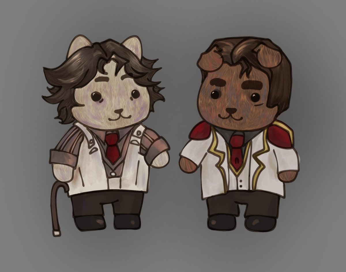 yzbullets's tweet photo. #jayvik calico critters!!!! i love them dearly . gonna do the rest of the arcane cast soon 🔥 https://t.co/a74Tx9idhv