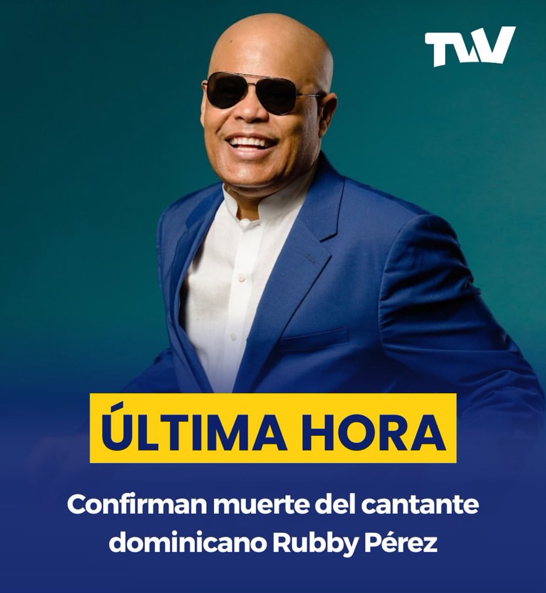 GerardoValentin's tweet photo. El fallecimiento de Rubby Pérez, producto del colapso estructural de una famosa discoteca en República Dominicana, llena de tristeza al mundo de la música 

En Venezuela, se le tiene mucho cariño desde hace décadas y deja tras su paso incontables éxitos musicales que seguirán siendo parte del repertorio musical de muchos #QEPD