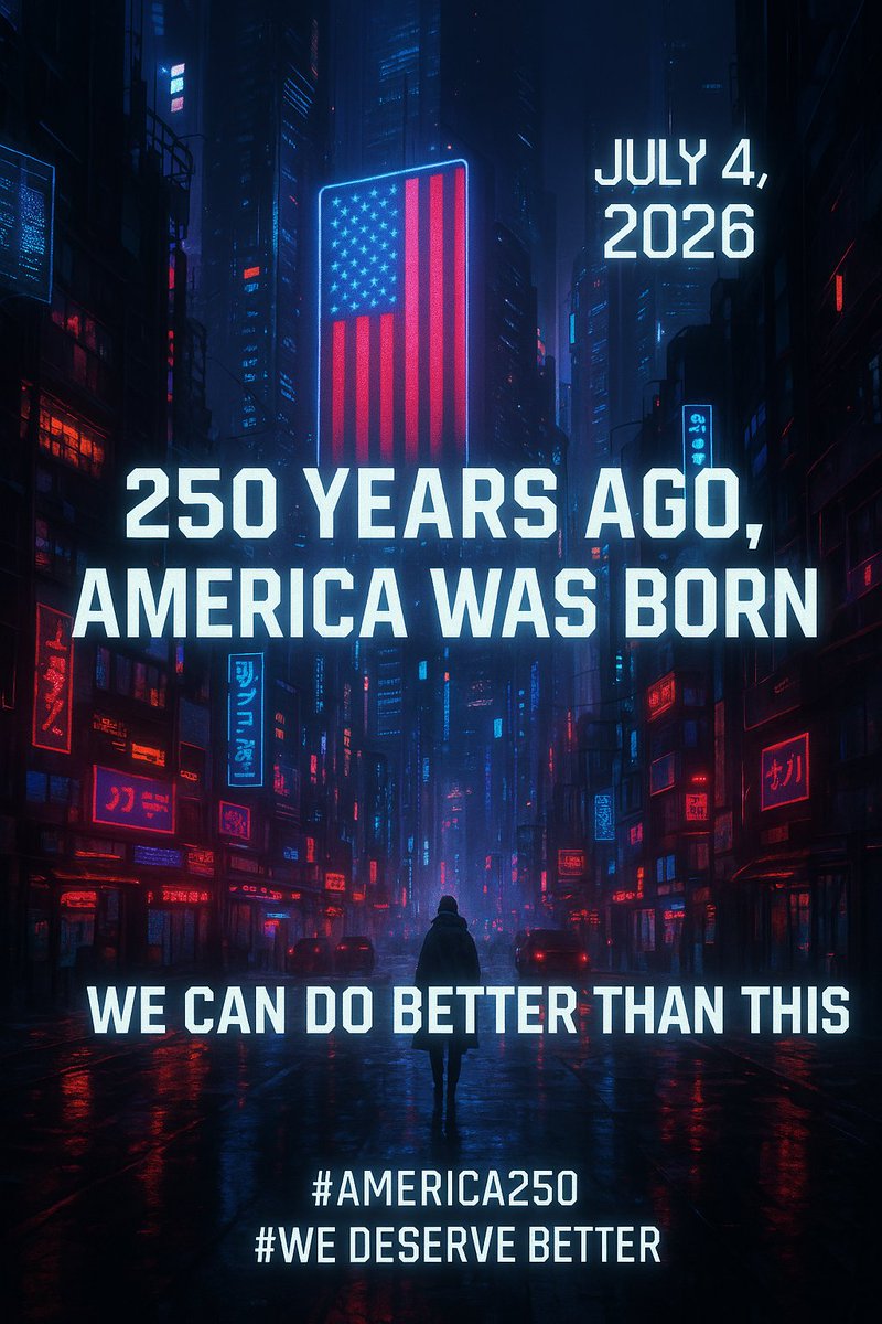 jasonspsyche's tweet photo. @Damaan4u33 #America250 #WeDeserveBetter https://t.co/O2oIw6VXzb